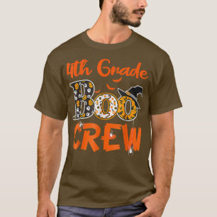 Camiseta Professores do Dia 4 da Tripulação de Boo Hallowee
