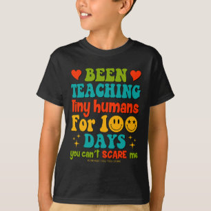 Camiseta Professores Do Dia Da Escola Crianças Ensinam Minú
