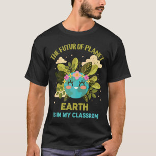 Camiseta Professores do Dia da Terra Estudantes da Sala de 