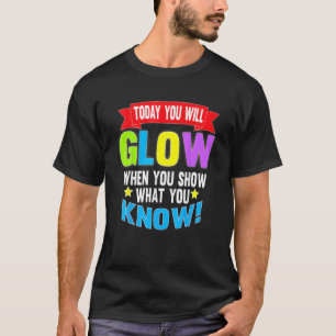 Camiseta Professores do Dia de Teste de Motivação