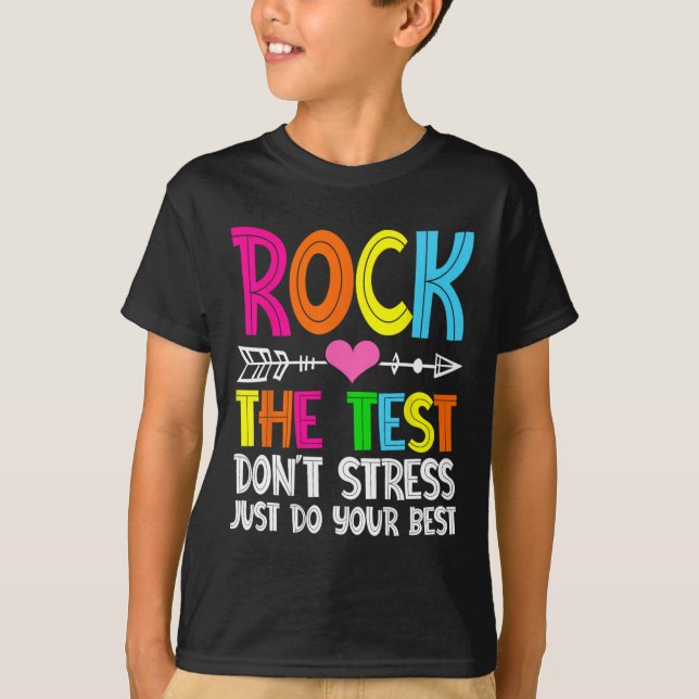 Camiseta Professores do Dia de Teste do Professor no Dia de (Frente)