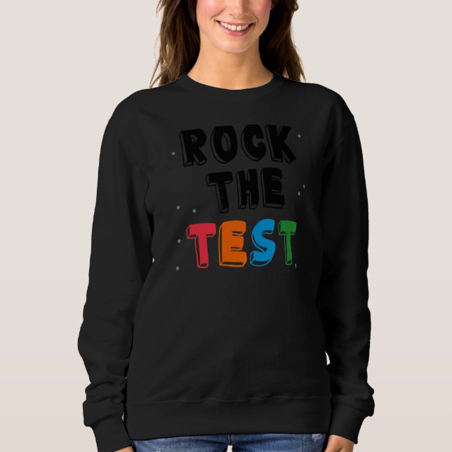 Camiseta Professores do Dia de Teste do Professor Rock (Frente)