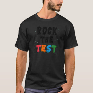 Camiseta Professores do Dia de Teste do Professor Rock