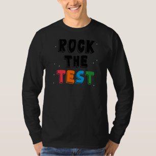 Camiseta Professores do Dia de Teste do Professor Rock