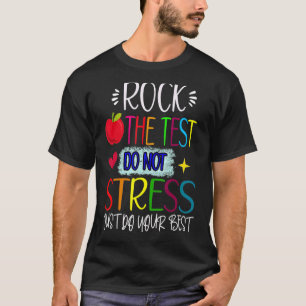 Camiseta Professores do Dia de Teste do Professor Rock