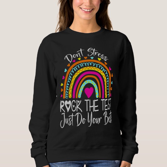 Camiseta Professores do Dia de Teste do Professor Rock (Frente)