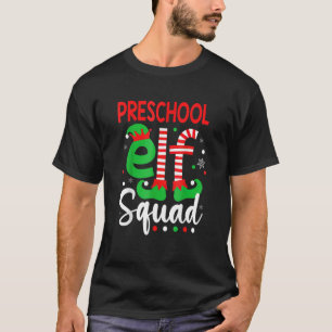 Camiseta Professores do Esquadrão Elf Homens de Natal Mulhe