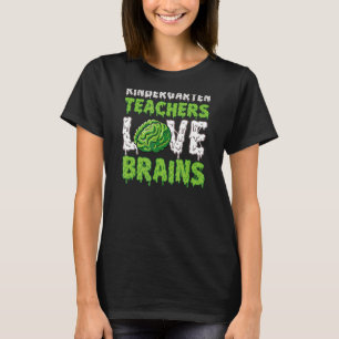 Camiseta Professores do infantário adoram cérebros encantad