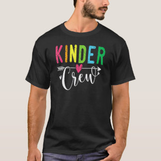 Camiseta Professores do Jardim de Infância Kinder Crew Prim