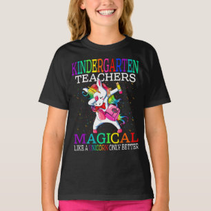 Camiseta Professores Do Jardim De Infância Mágicos Como U