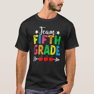 Camiseta Professores Do Quinto Grau Da Equipe De Ensino Bas
