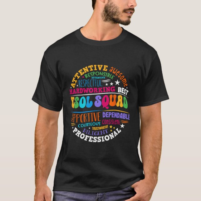 Camiseta Professores e Alunos da Equipe Esol de Volta à Esc (Frente)