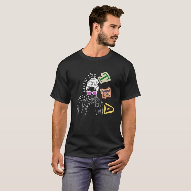 Camiseta Professores Engraçados Citam - Professores Conhece (Frente Completa)