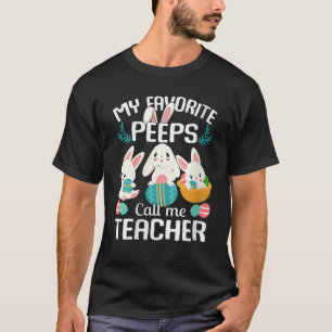 Camiseta Professores Engraçados De Ovos De Páscoa Meu Cal