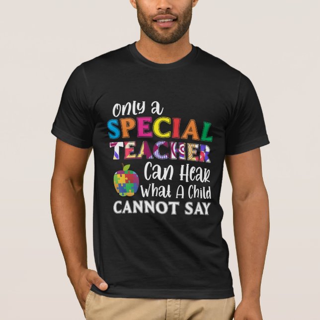 Camiseta Professores Especiais de Educação Awarenes (Frente)