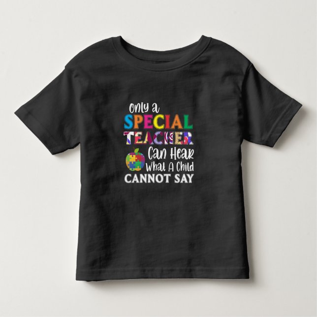 Camiseta Professores Especiais de Educação Awarenes (Frente)