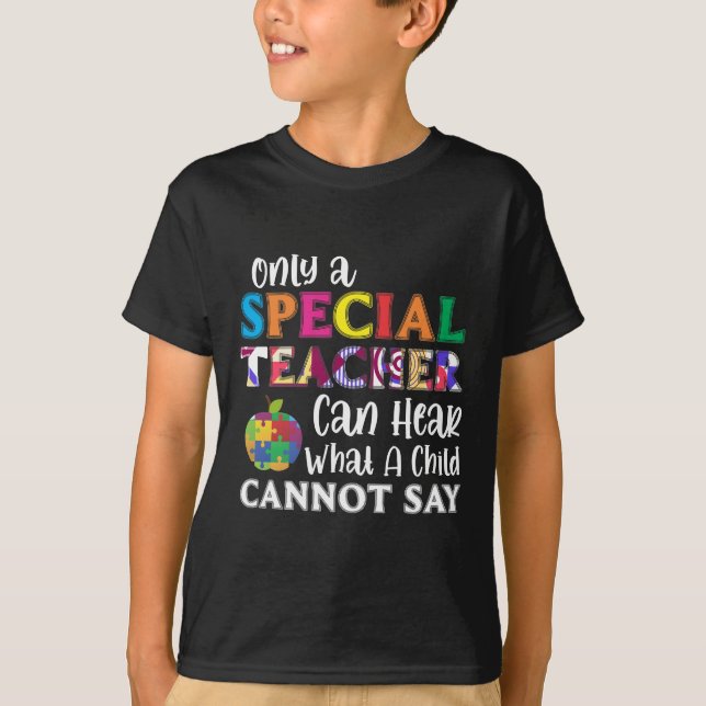 Camiseta Professores Especiais de Educação Awarenes (Frente)