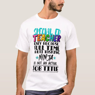 Camiseta Professores Especiais De Ensino Só Porque O Tempo 