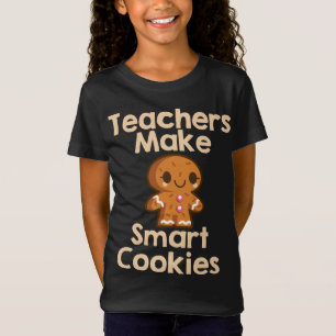 Camiseta Professores fazem biscoitos inteligentes