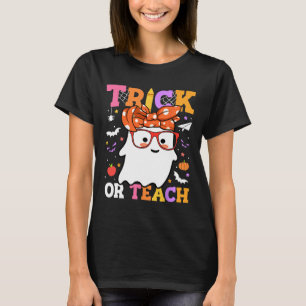 Camiseta Professores Felizes De Halloween Felizes Com