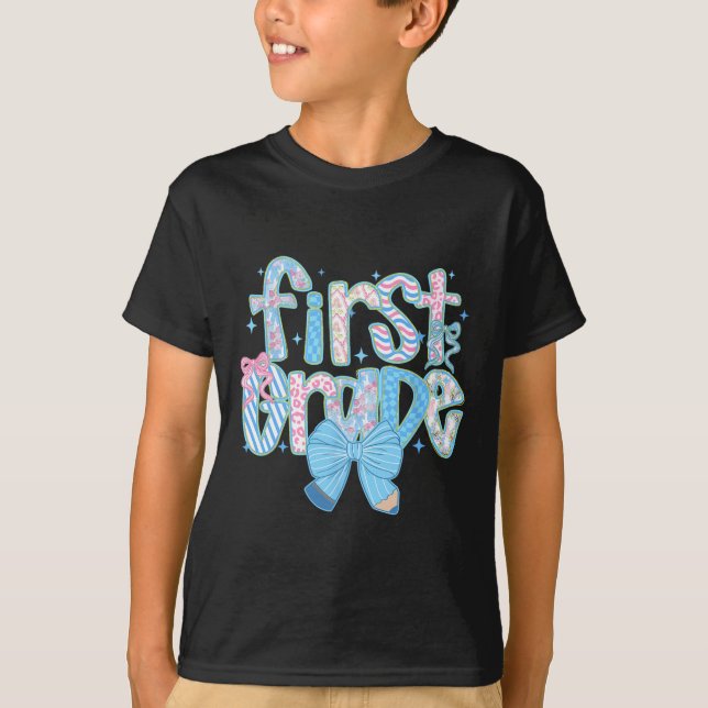 Camiseta Professores Florais de Volta às Aulas da Primeira  (Frente)