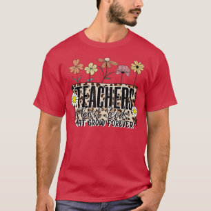 Camiseta Professores Florais Plantam Sementes Que Crescem P