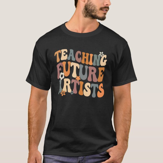 Camiseta Professores Futuros Estudantes Retro Professores H (Frente)