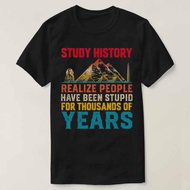 Camiseta Professores História Engraçado História Engraçada  (Frente do Design)