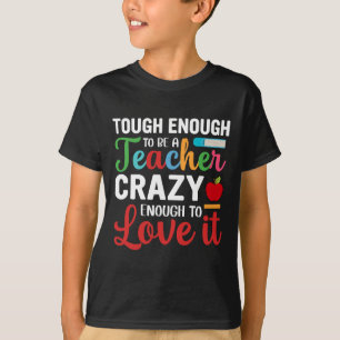 Camiseta Professores Loucos Homens Mulheres Professores Esc