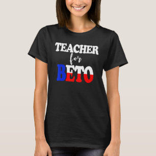Camiseta Professores Para Beto O'Rourke 2022 Democratas Pes