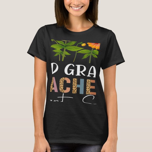 Camiseta Professores plantam sementes que crescem para semp (Frente)