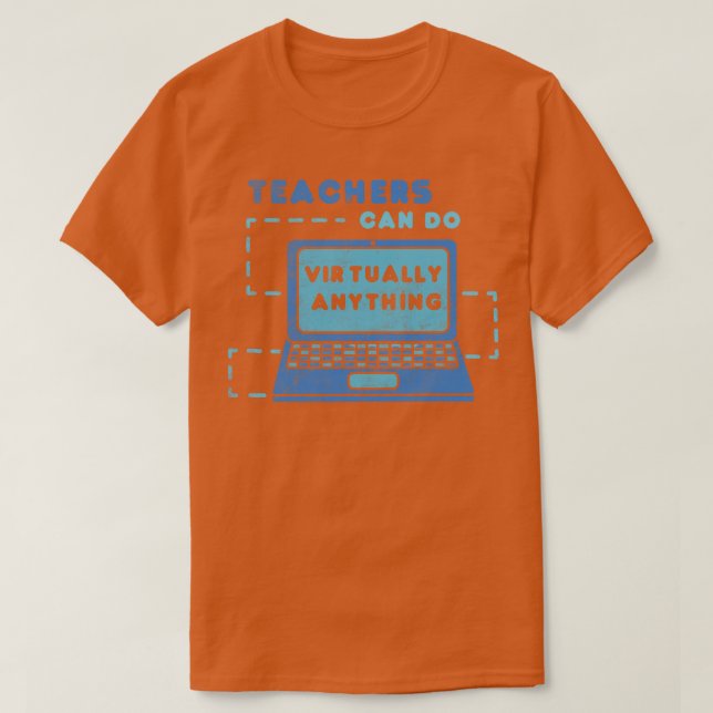 Camiseta Professores podem fazer praticamente qualquer cois (Frente do Design)