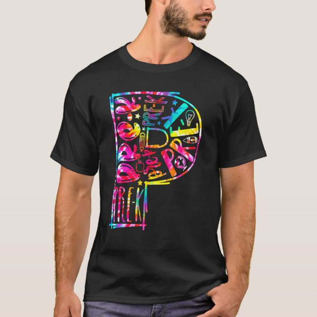 Camiseta Professores Pré-K Ao Esquadrão Crianças De Volta À (Frente)