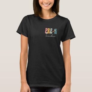 Camiseta Professores pré-K em Groovy de volta à Escola Prof