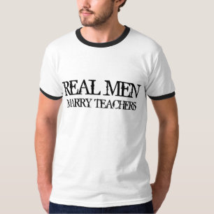 Camiseta Professores reais do casado dos homens