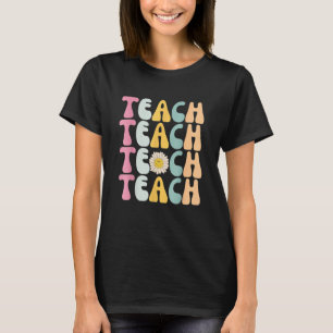 Camiseta Professores Retro Ensino Estudantes Mulheres Inspi