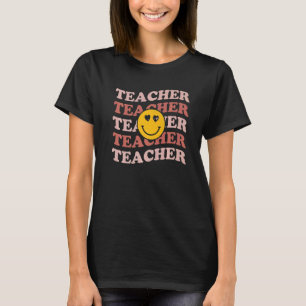 Camiseta Professores Retro Inspiradores Fofo Elemento Color