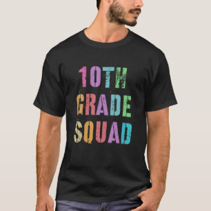 Camiseta Professores SQUAD Do 10º GRAU Prontos Para Rock G