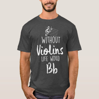 Camiseta Professores Violinistas Violinistas Jogador de Oci