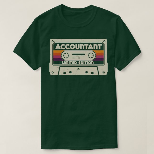 Camiseta Profissão CONTABILÍSTICA 2 (Frente do Design)