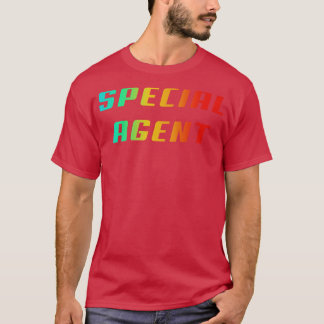 Camiseta Profissão de agente especial