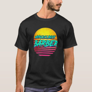 Camiseta Profissão de Barber Retro