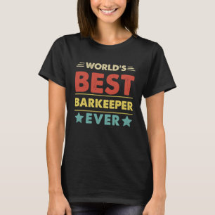 Camiseta Profissão de Barman Melhor Barman do Mundo de Todo