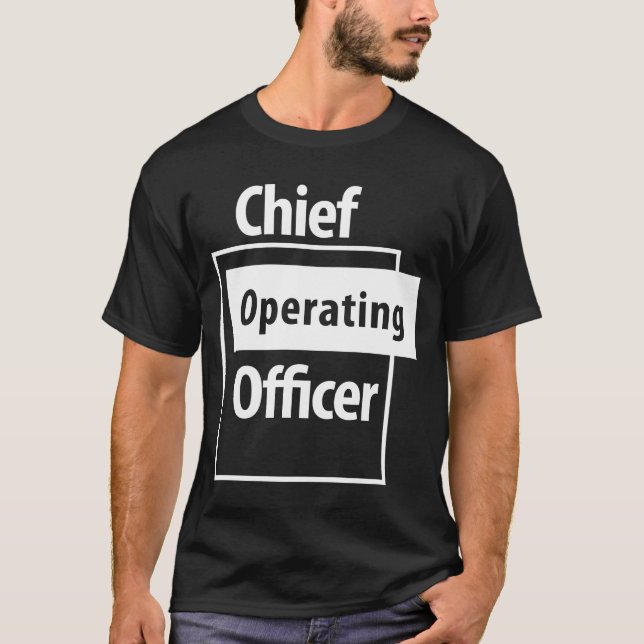 Camiseta Profissão de Cargo de Diretor Operacional (Frente)
