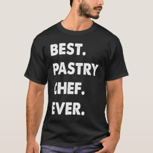 Camiseta Profissão de Chef de Confeitaria Melhor Chef de Co