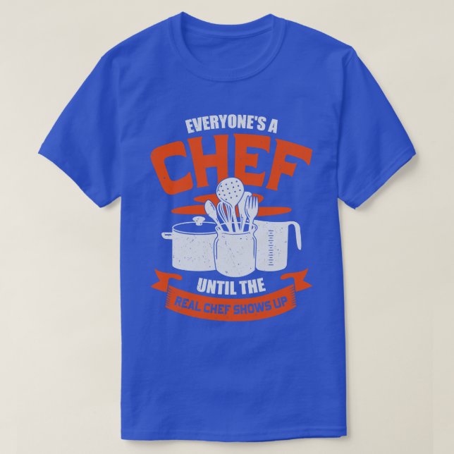 Camiseta Profissão de Cozinhar engraçada Presente do Chef (Frente do Design)