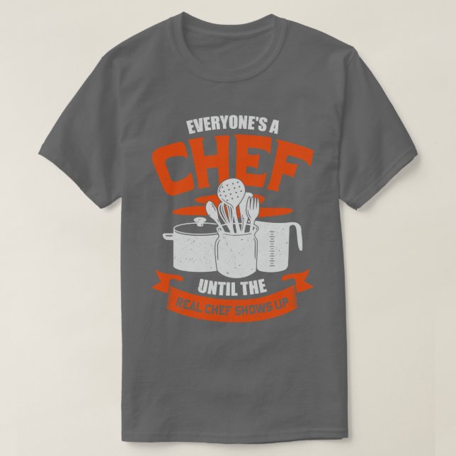 Camiseta Profissão de Cozinhar engraçada Presente do Chef (Frente do Design)
