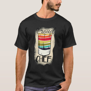 Camiseta Profissão de cozinheira de cozinheira restaurante