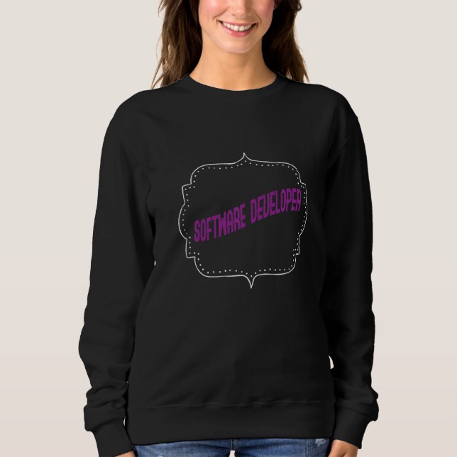 Camiseta Profissão de Desenvolvedor de Software Profissão T (Frente)