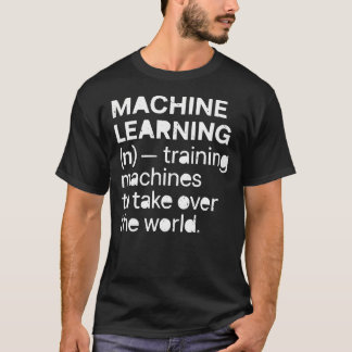 Camiseta Profissão de Engenheiro de Aprendizado de Máquina 